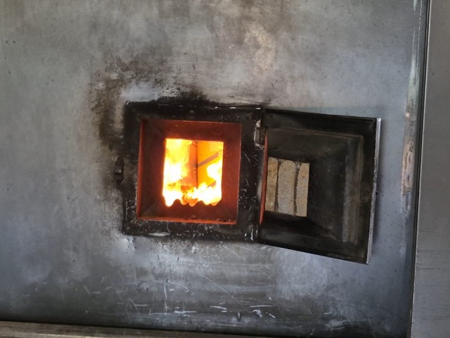 Se realiz� una quema de droga en el crematorio local